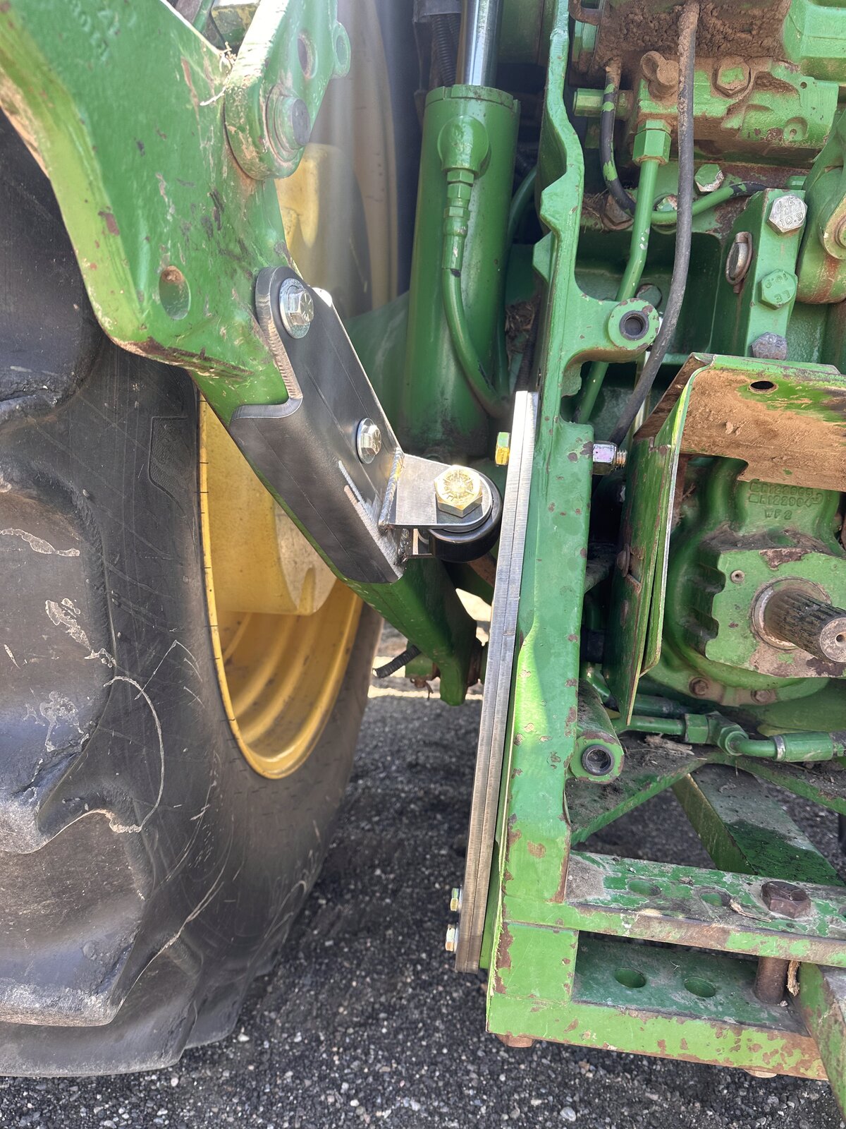 RollerGlide Heritage bar plate stack and bearing assembly &mdash; engineering view