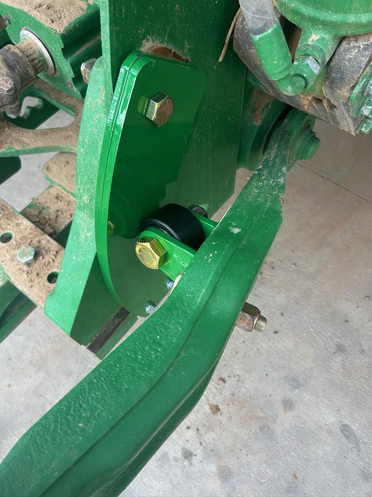 RollerGlide installed on customer John Deere tractor